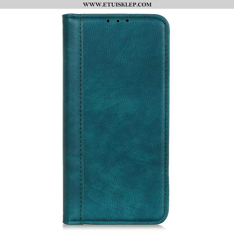 Etui Na Telefon do Poco X3 / X3 Pro / X3 NFC Etui Folio Elegancka Dwoina Skóry Liczi